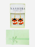 Fox earrings / Fashioned Autumn earrings