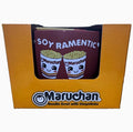 Soy Ramen ceramic Noodle Bowl with Chopsticks - Maruchan