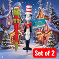 Set of 2 the grinch+cat in the hat pens - Dr. Seuss