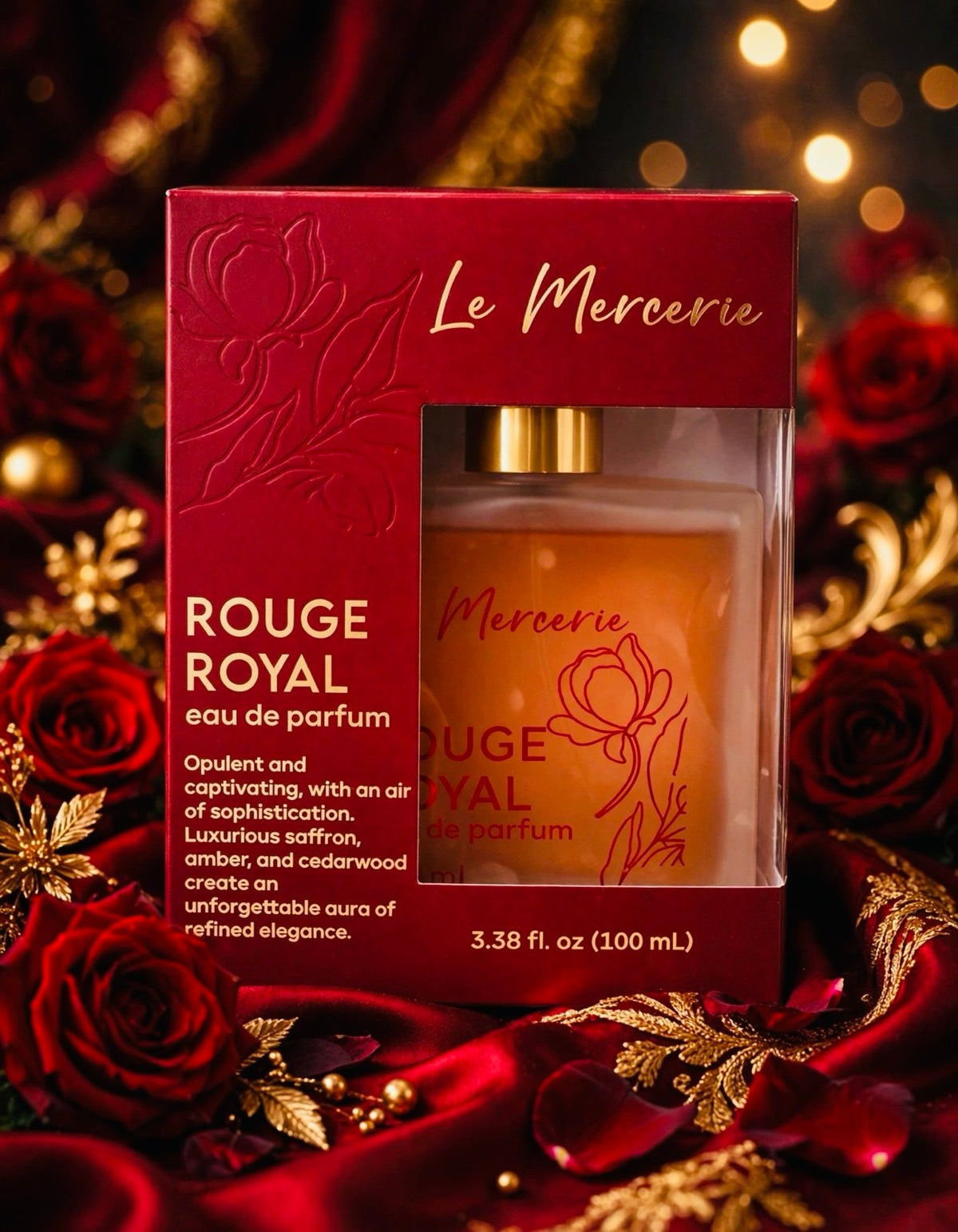 Le Mercerie Rouge Royal Eau de Parfum for Women 3.38 oz