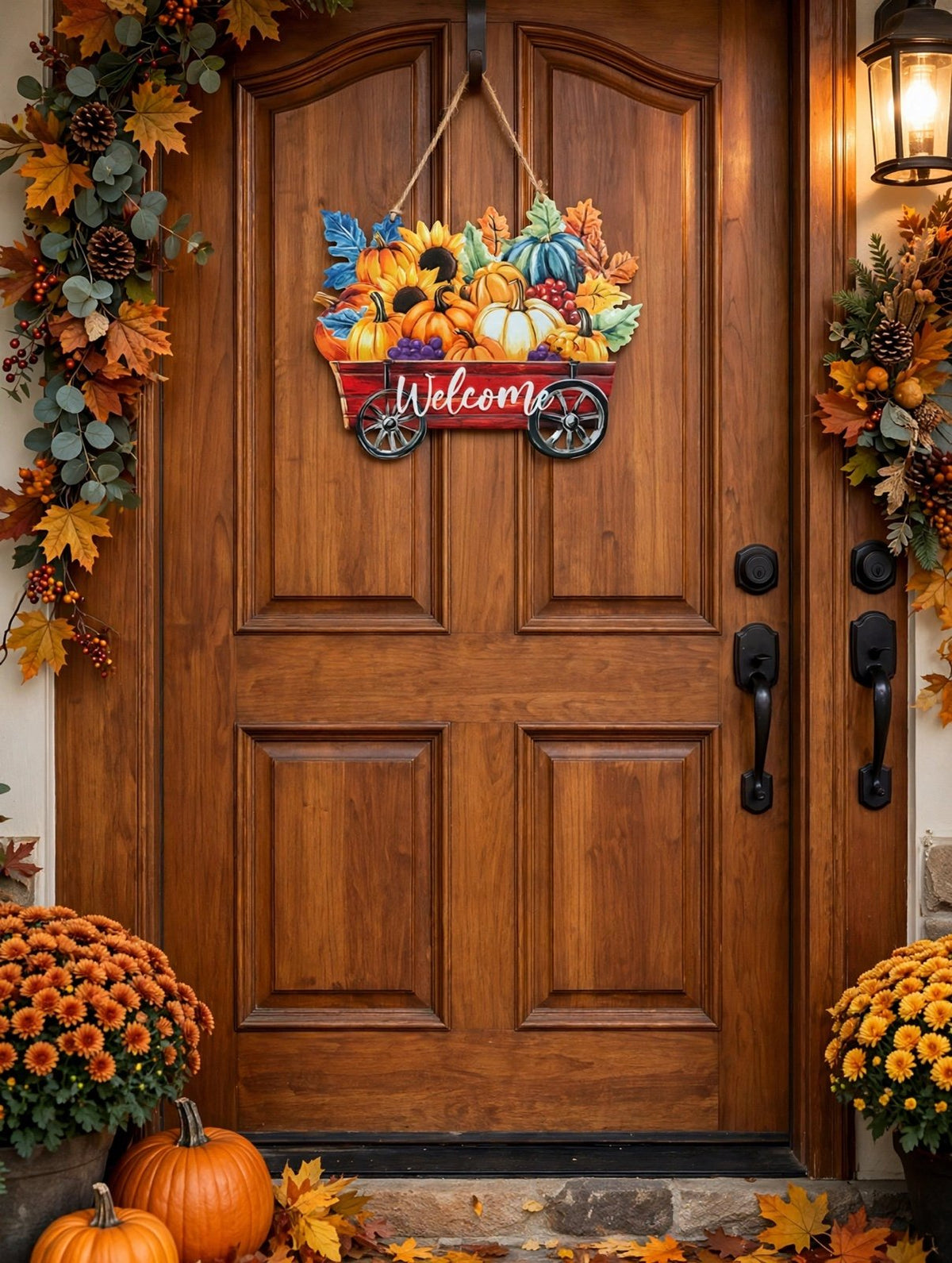 FALL metal Hanging WALL DECOR