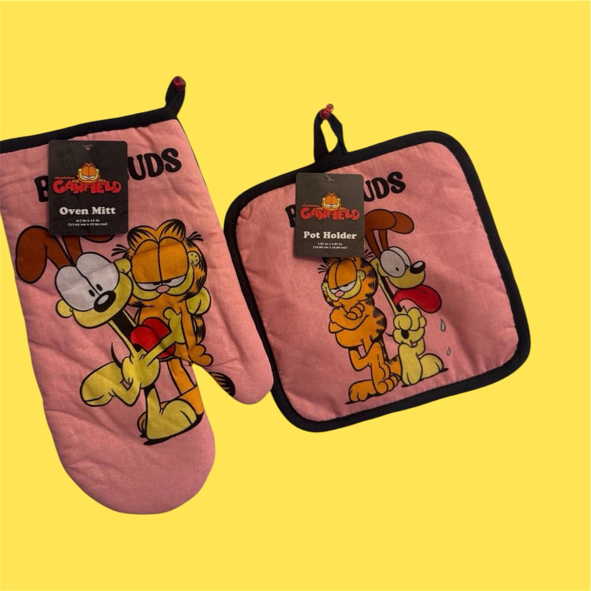Garfield Oven Mitt and Pot Holder Set - Nickelodeon