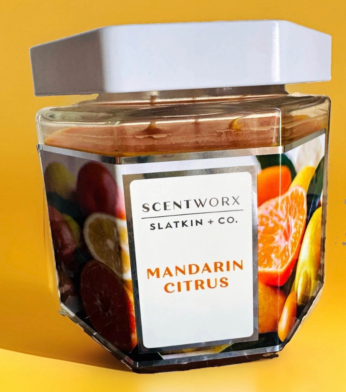 Scentworx Slatkin + Co. Mandarin Citrus Candle - Bath & Body Works