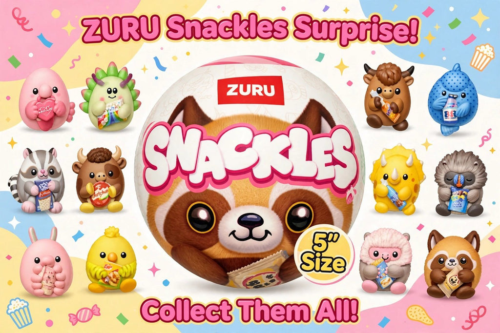 Snackles Surprise 5" Plush Collectible Toy - Zuru