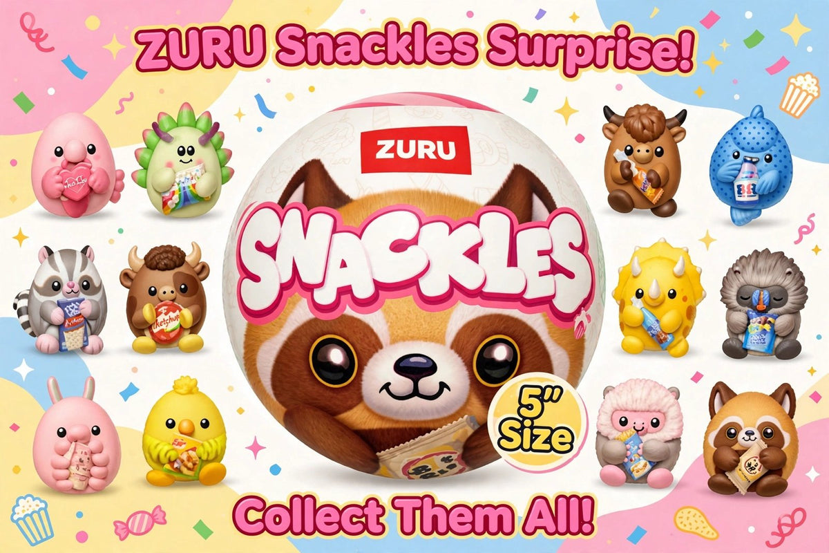 Snackles Surprise 5" Plush Collectible Toy - Zuru