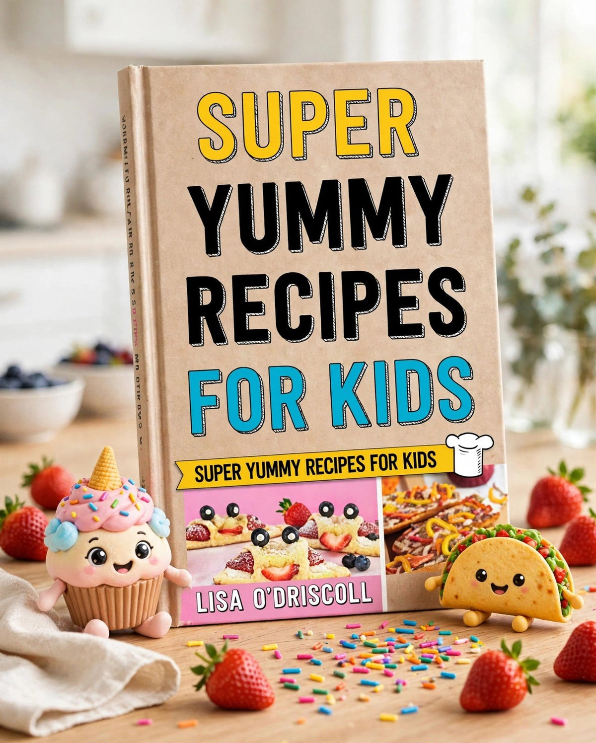 Super Yummy Recipes For Kids Cookbook by Lisa O'Driscoll