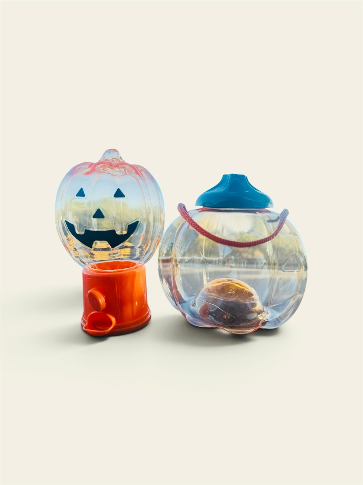 Halloween gum machine & Candy container SET