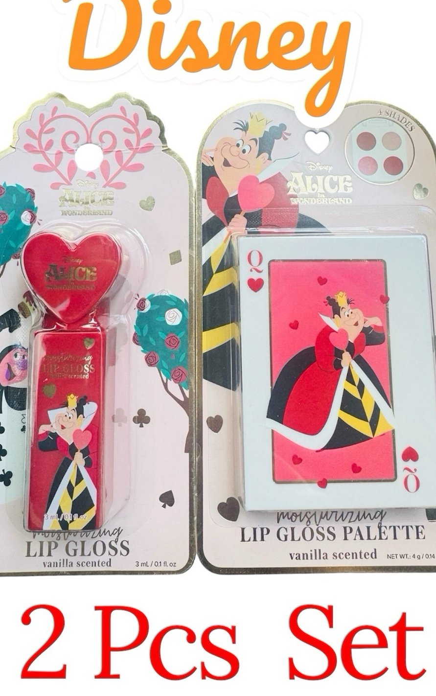 Alice in Wonderland Lip Gloss Set - Disney