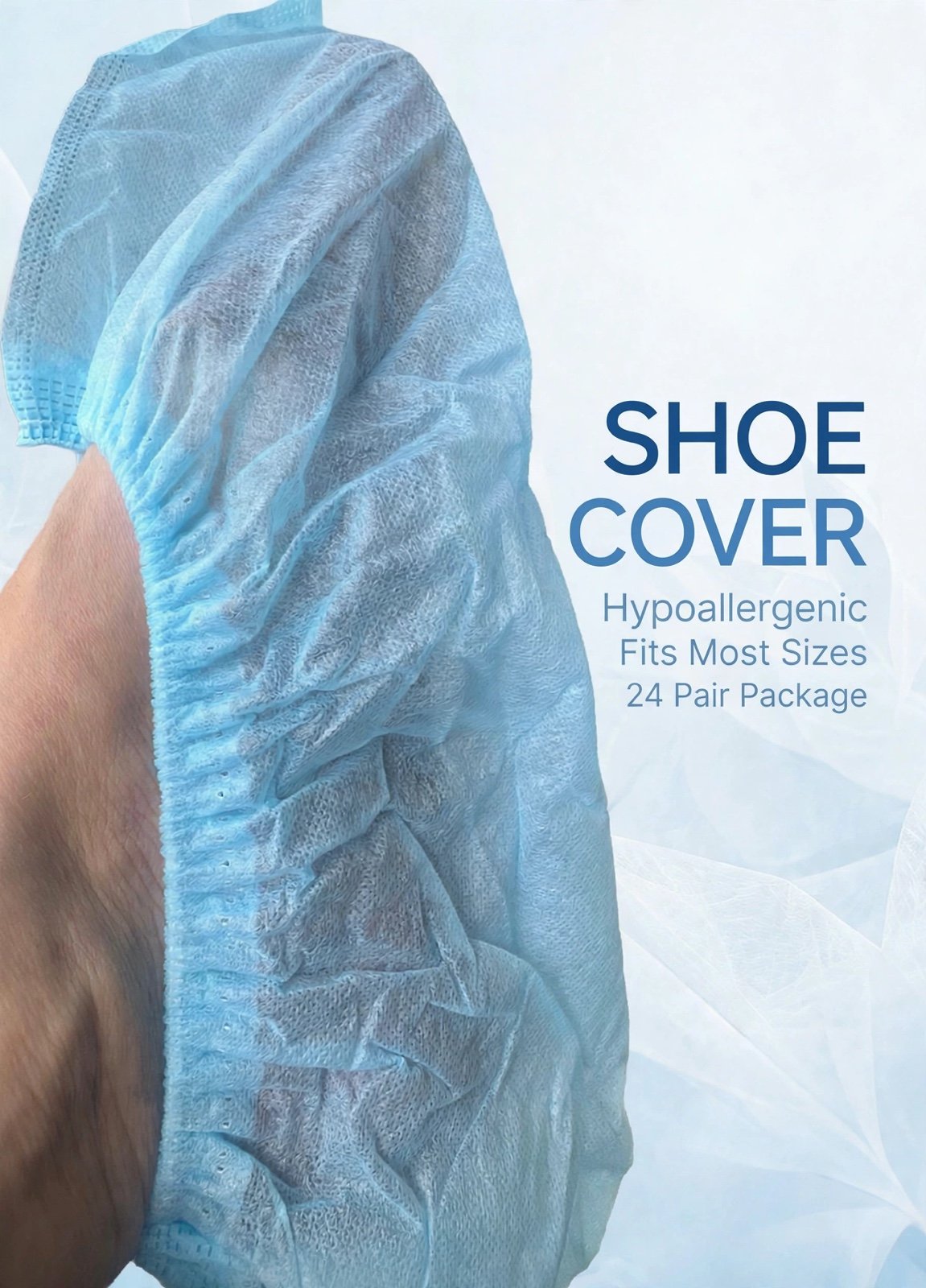 DISPOSABLE Shoe Covers 24 pairs/ 48 units