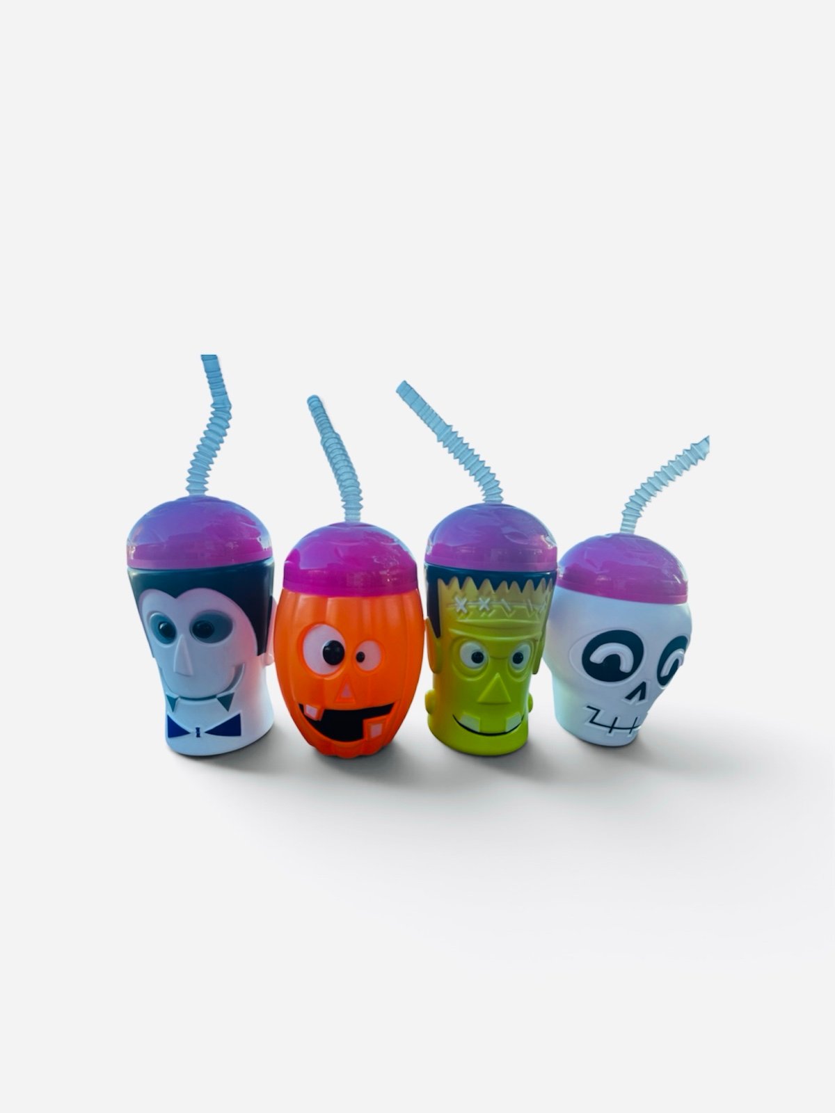 Halloween tumblers with straw