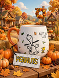 Snoopy & Woodstock "Happy Fall Ya'll" 20 Oz Ceramic Coffee Mug - Peanuts